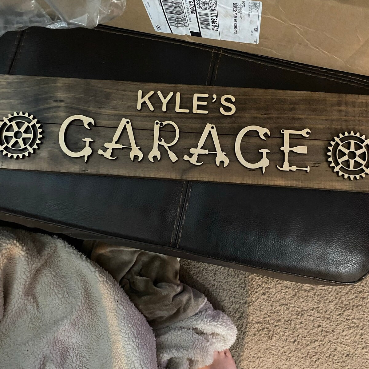 Personalized Workshop Sign, Garage Sign