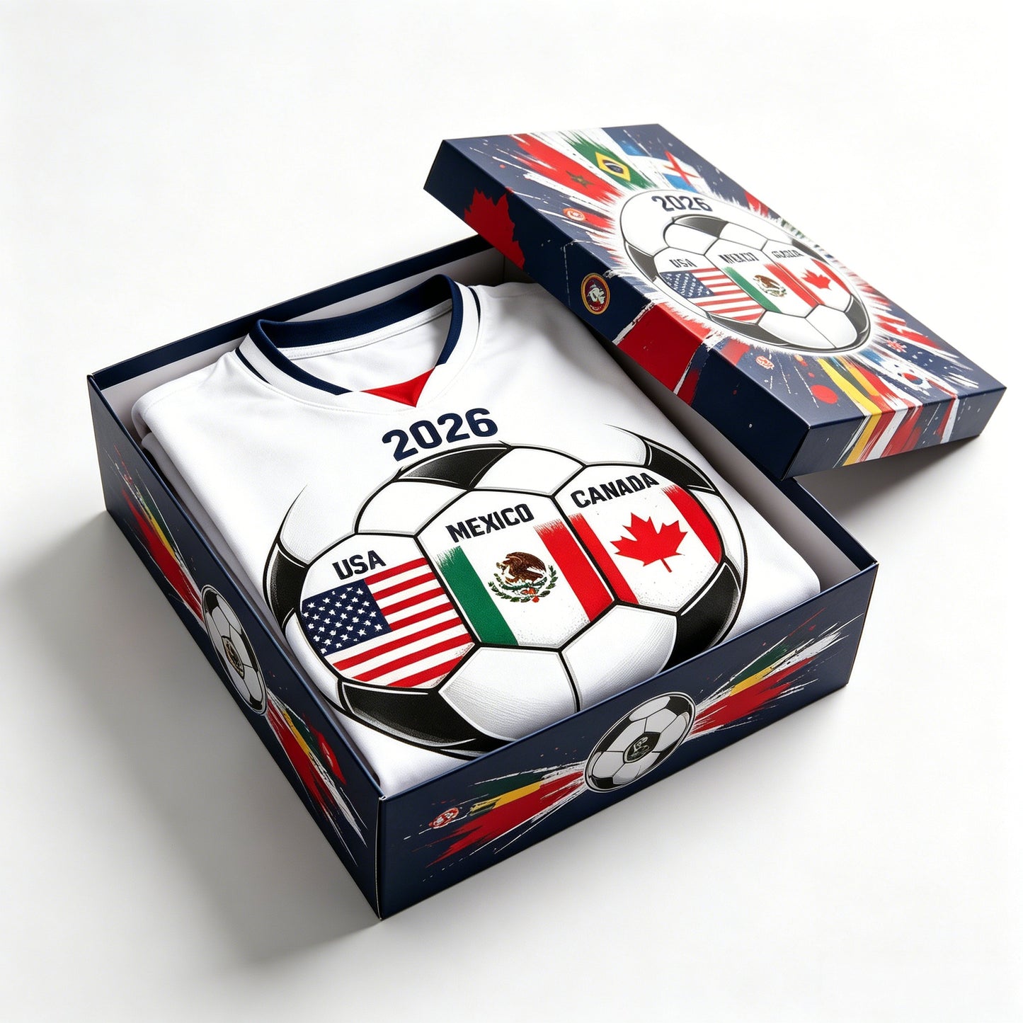 Custom 2026 Soccer Fan Shirt