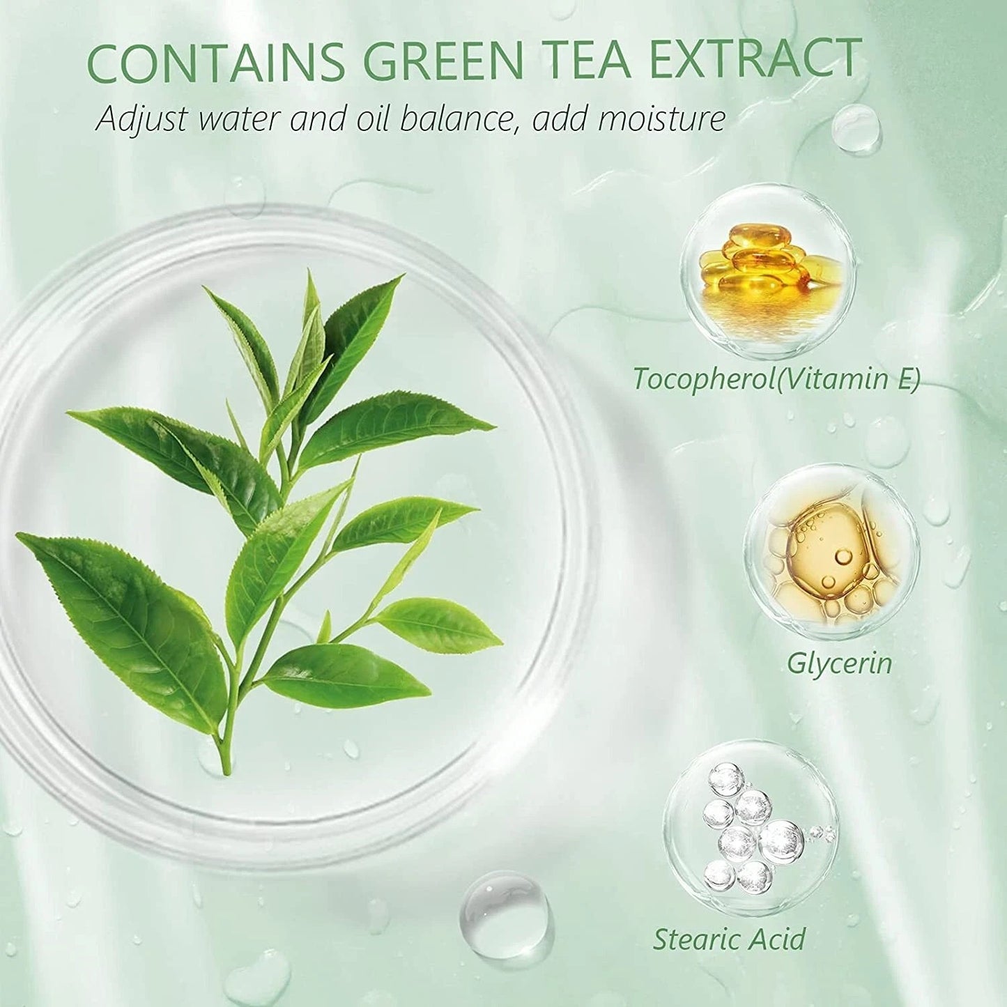 Green Tea Purifying Clay Stick Mask for Deep Clean Pore Blackhead Remover