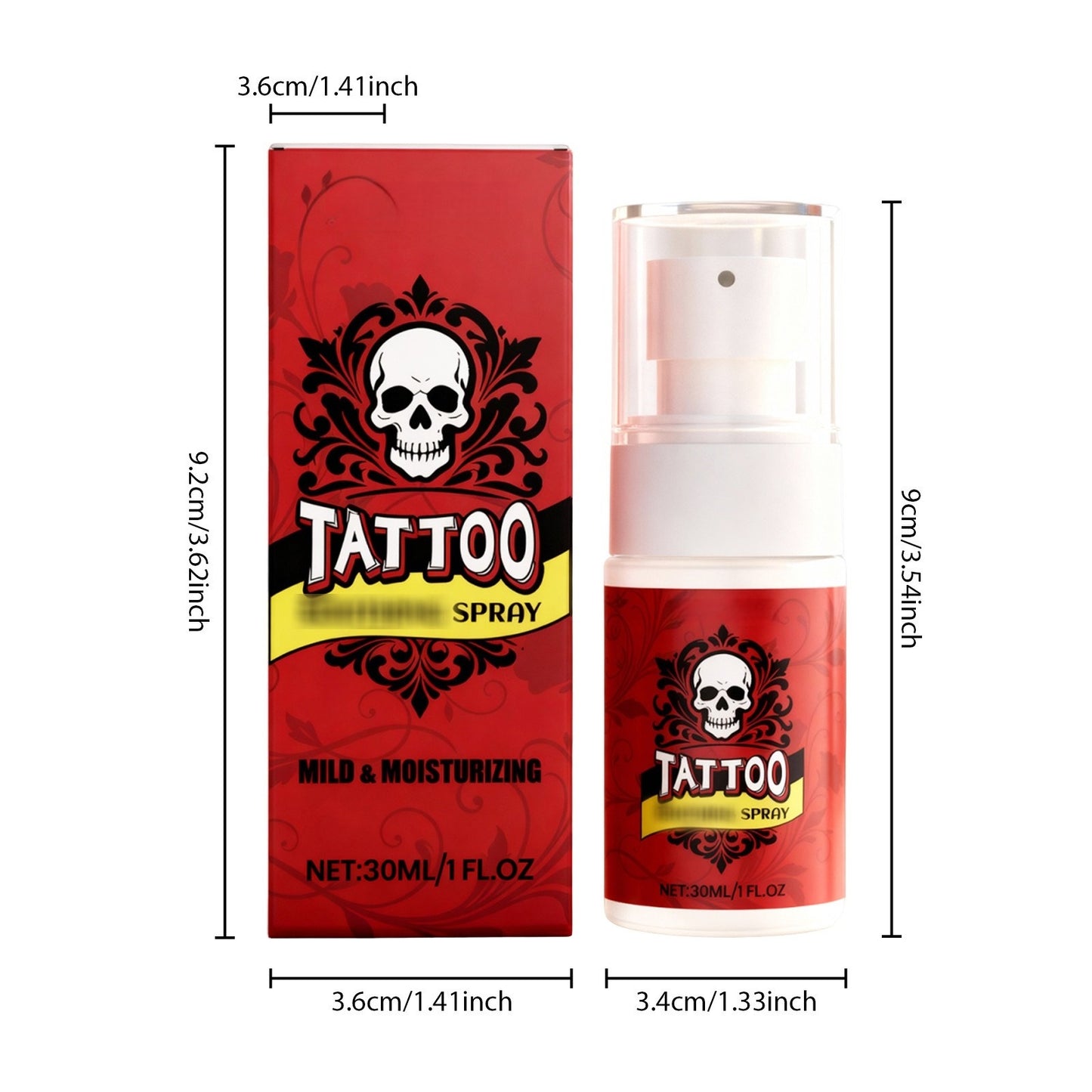 🔥Hot Sale 2026 ✅Over 50,000 Units Sold | 50% OFF Tattoo Aftercare Moisturizing Spray