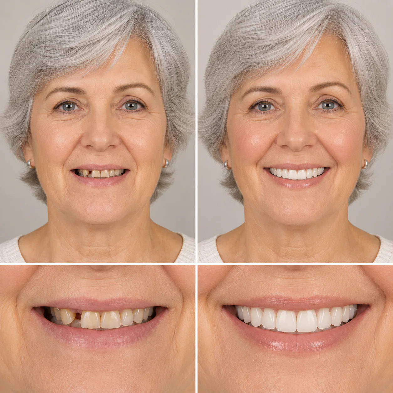 🦷 Medical Full Denture with Strong Suction Custom-Fit Full Functional Dentures