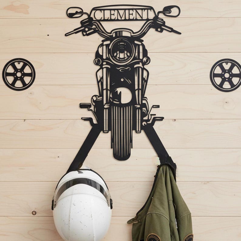 💝Personalized Motorcycle Helmet Holder🎁