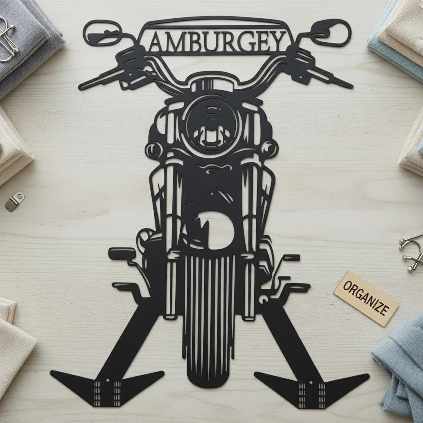 💝Personalized Motorcycle Helmet Holder🎁
