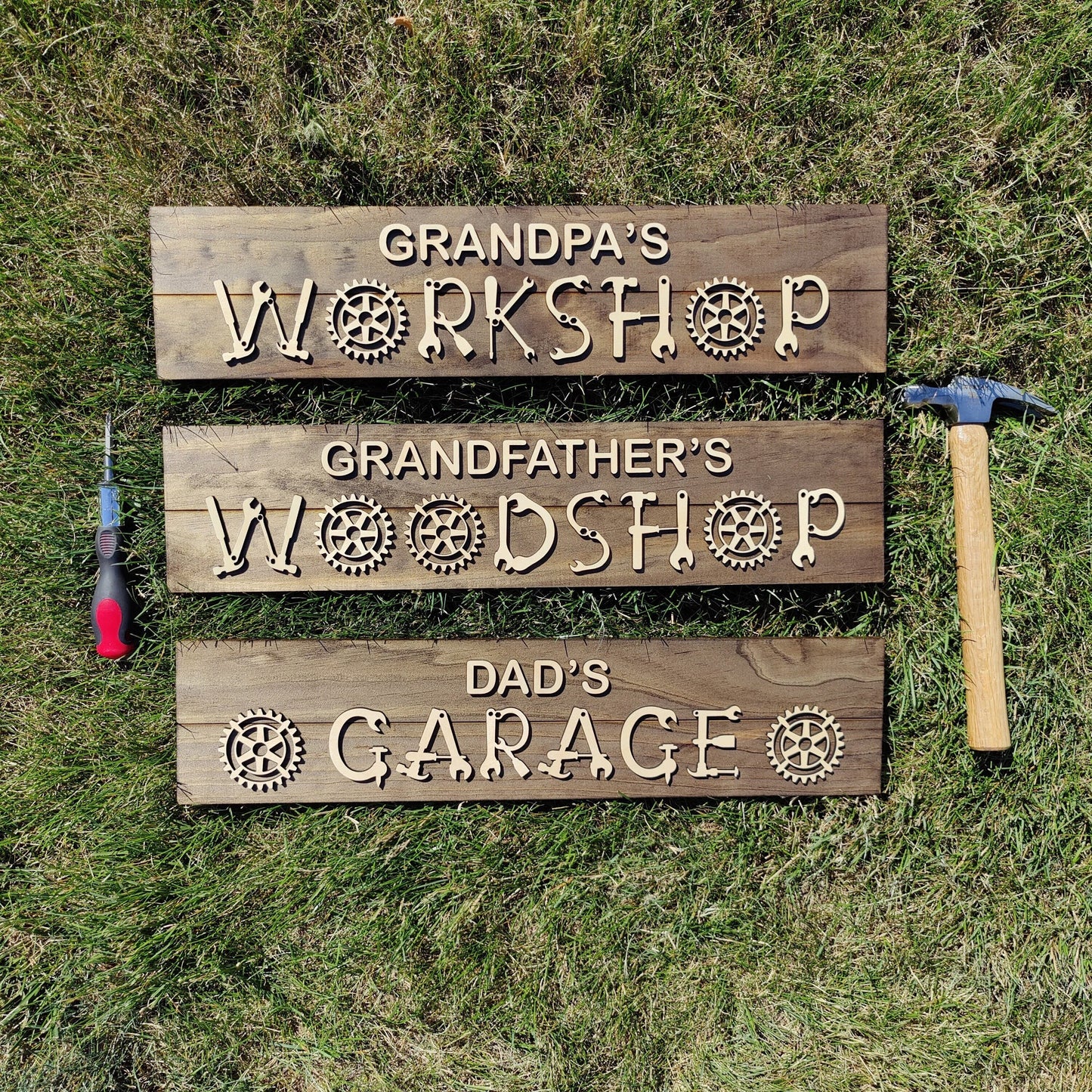 Personalized Workshop Sign, Garage Sign