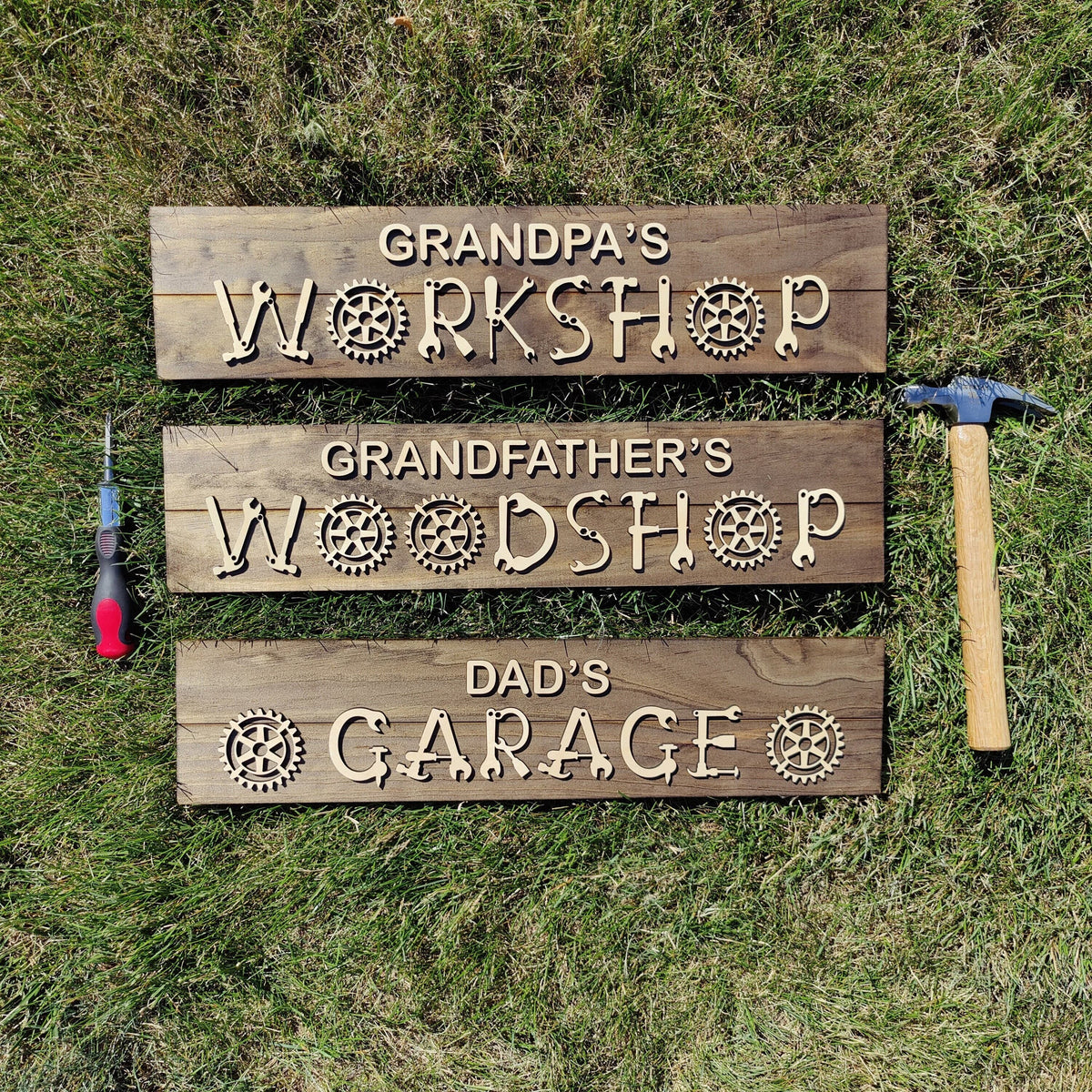 Personalized Workshop Sign, Garage Sign