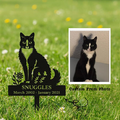 Personalized Cat Grave Marker