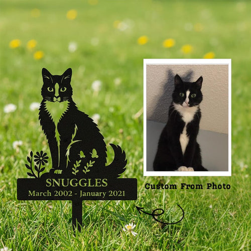 Personalized Cat Grave Marker