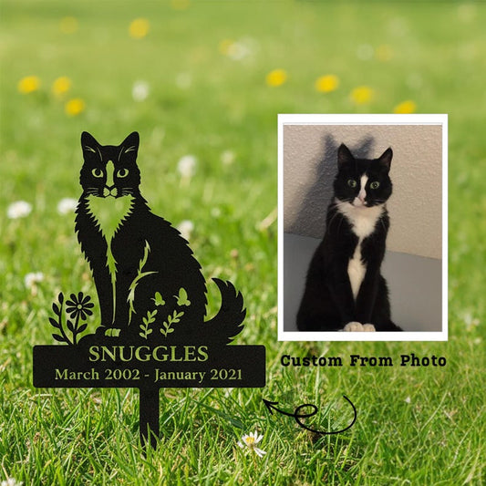Personalized Cat Grave Marker
