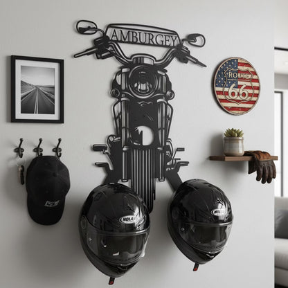 💝Personalized Motorcycle Helmet Holder🎁