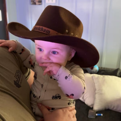 Custom Toddler Cowboy Hat