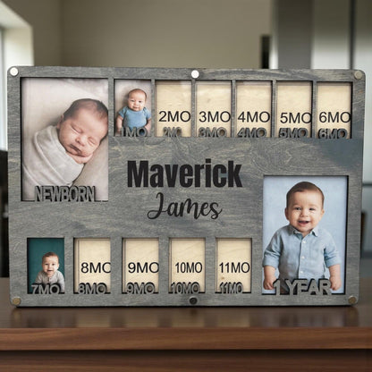 1 year old frame|Gift for one year old