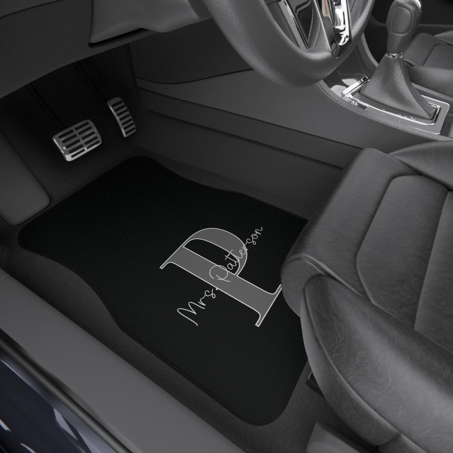 Custom Car Mats | Mr. and Mrs. Personalized Floor Mat Set