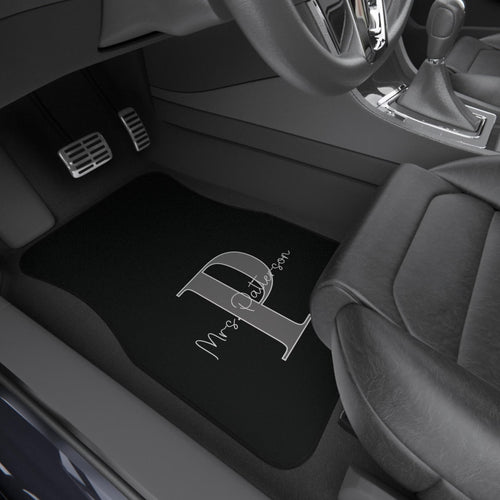 Custom Car Mats | Mr. and Mrs. Personalized Floor Mat Set