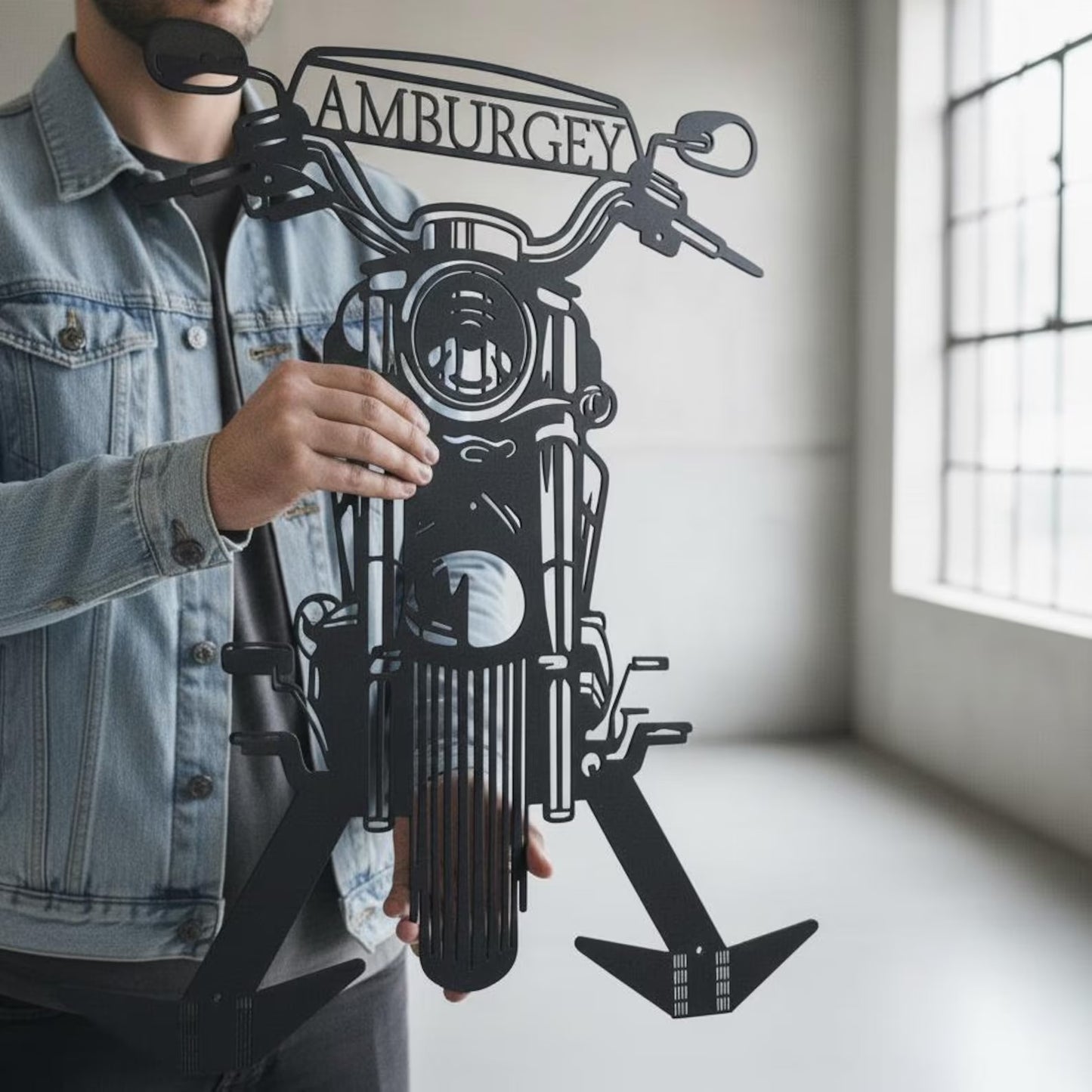 💝Personalized Motorcycle Helmet Holder🎁
