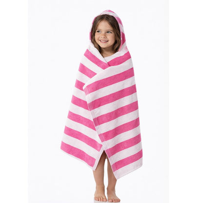 Personalized Kids Beach Towel - Hooded Custom Name Beach Towel for Kids