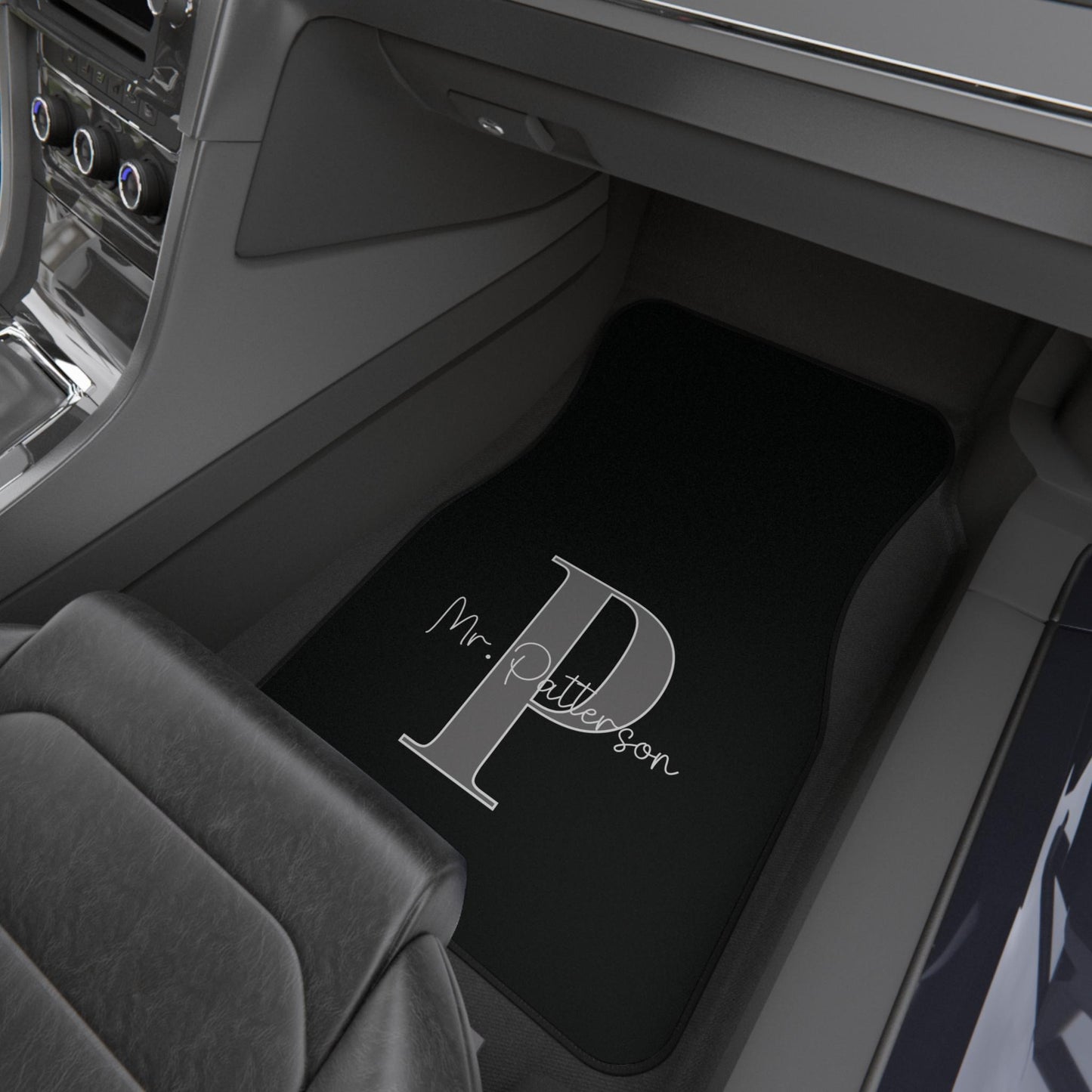 Custom Car Mats | Mr. and Mrs. Personalized Floor Mat Set