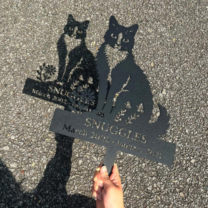 Personalized Cat Grave Marker