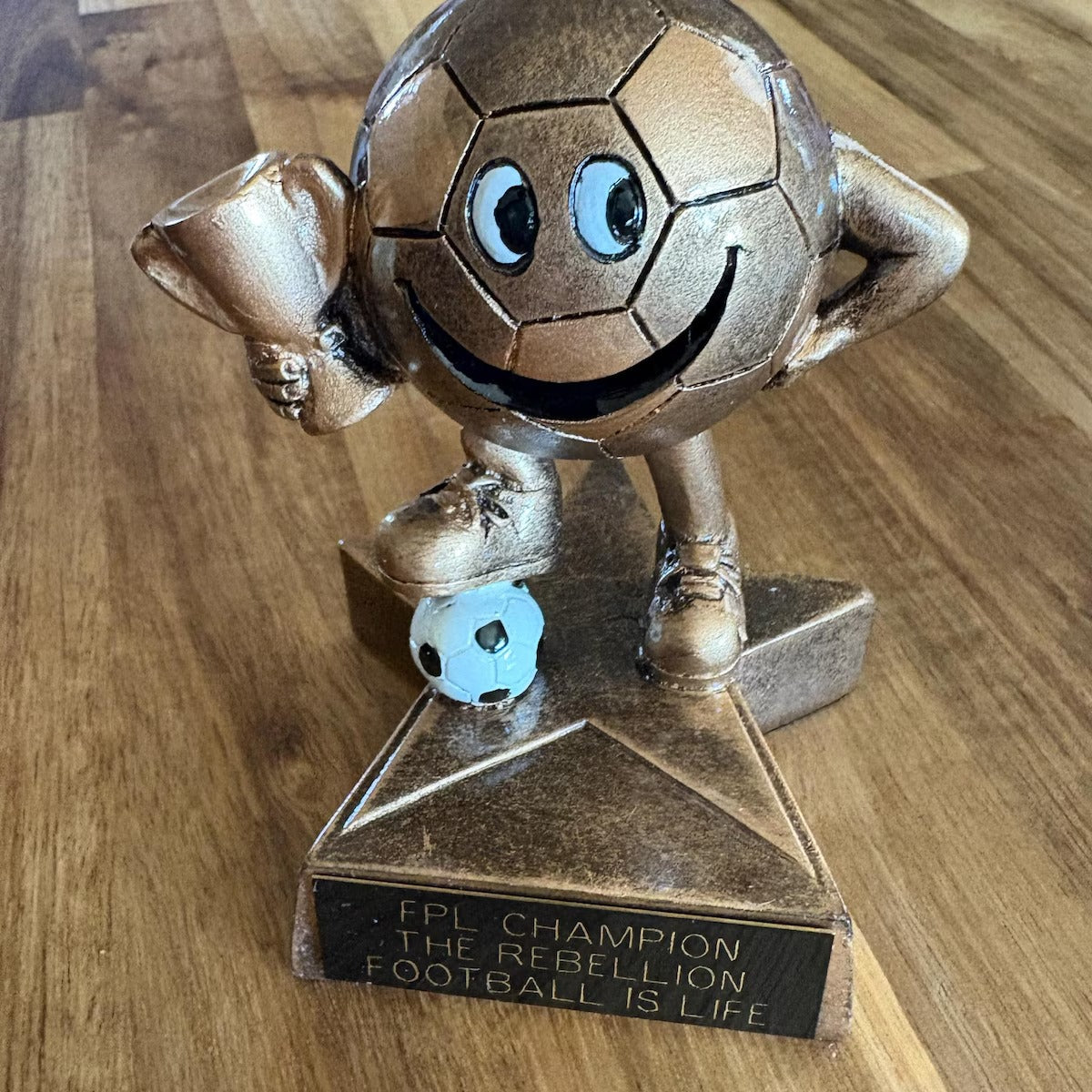 Personalized Soccer Trophy, Custom Award