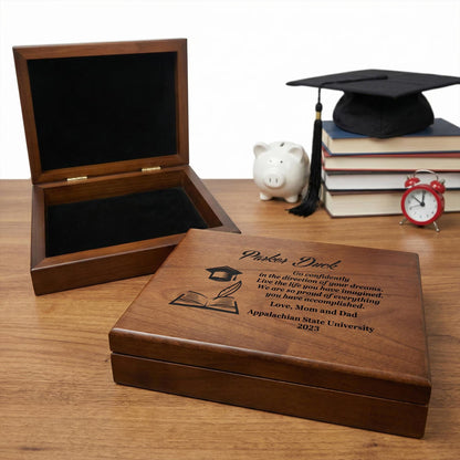 Graduation Memory Box, Personalized Gift for High School, College, or University Graduate