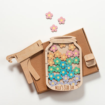 Reward Jar with Custom Kids Name
