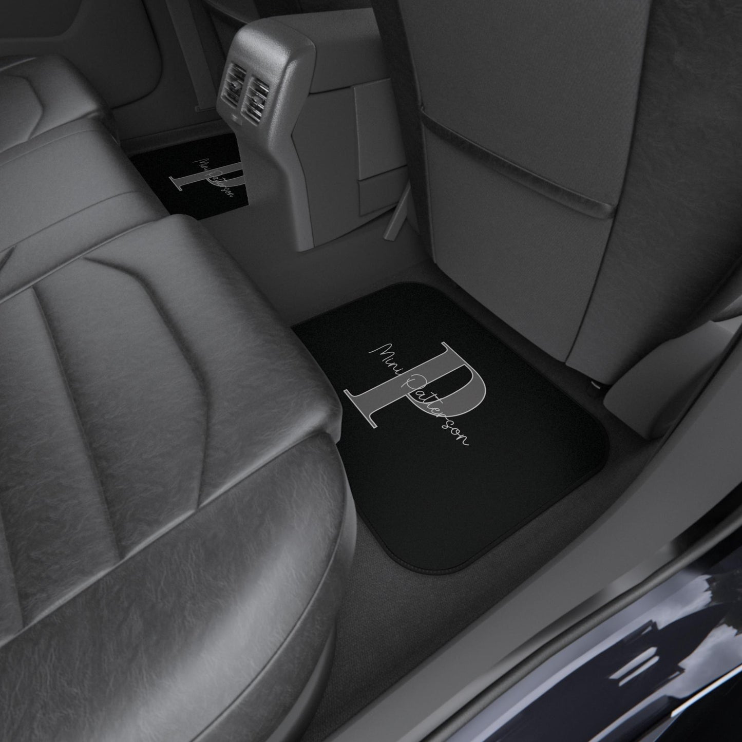 Custom Car Mats | Mr. and Mrs. Personalized Floor Mat Set