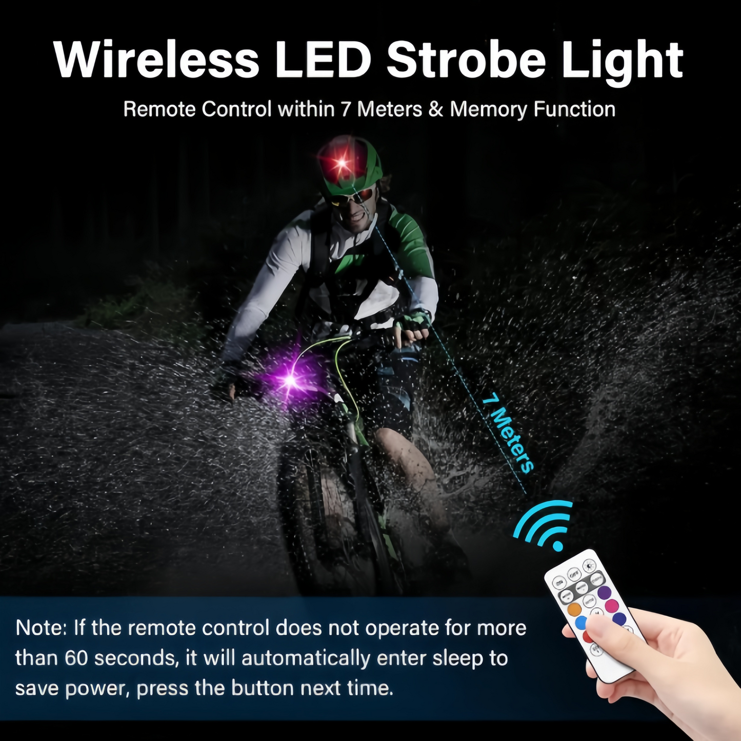 🔥🔥Wireless Led Strobe Lights