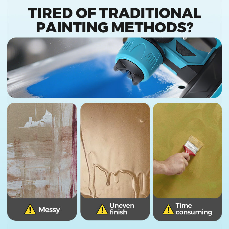 ⚡ FLASH SALE: Wireless Paint Sprayer Kit — Paint 480 ft² in 15 Minutes! Save 45%