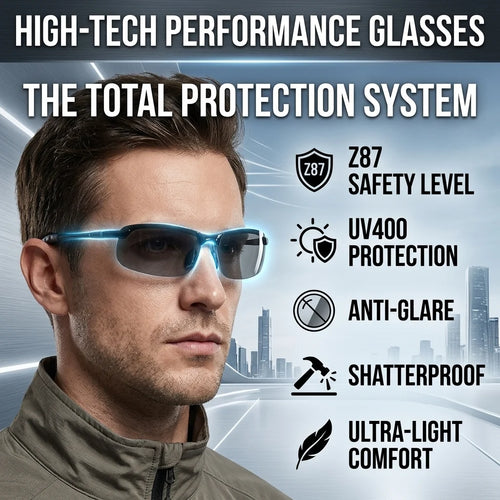👓Smart Vision Glasses – Anti-Glare UV Protection with Infrared Night Vision