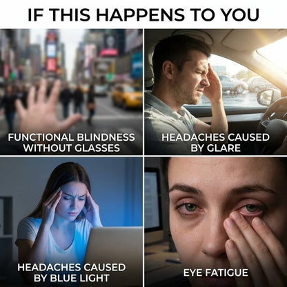 👓Smart Vision Glasses – Anti-Glare UV Protection with Infrared Night Vision