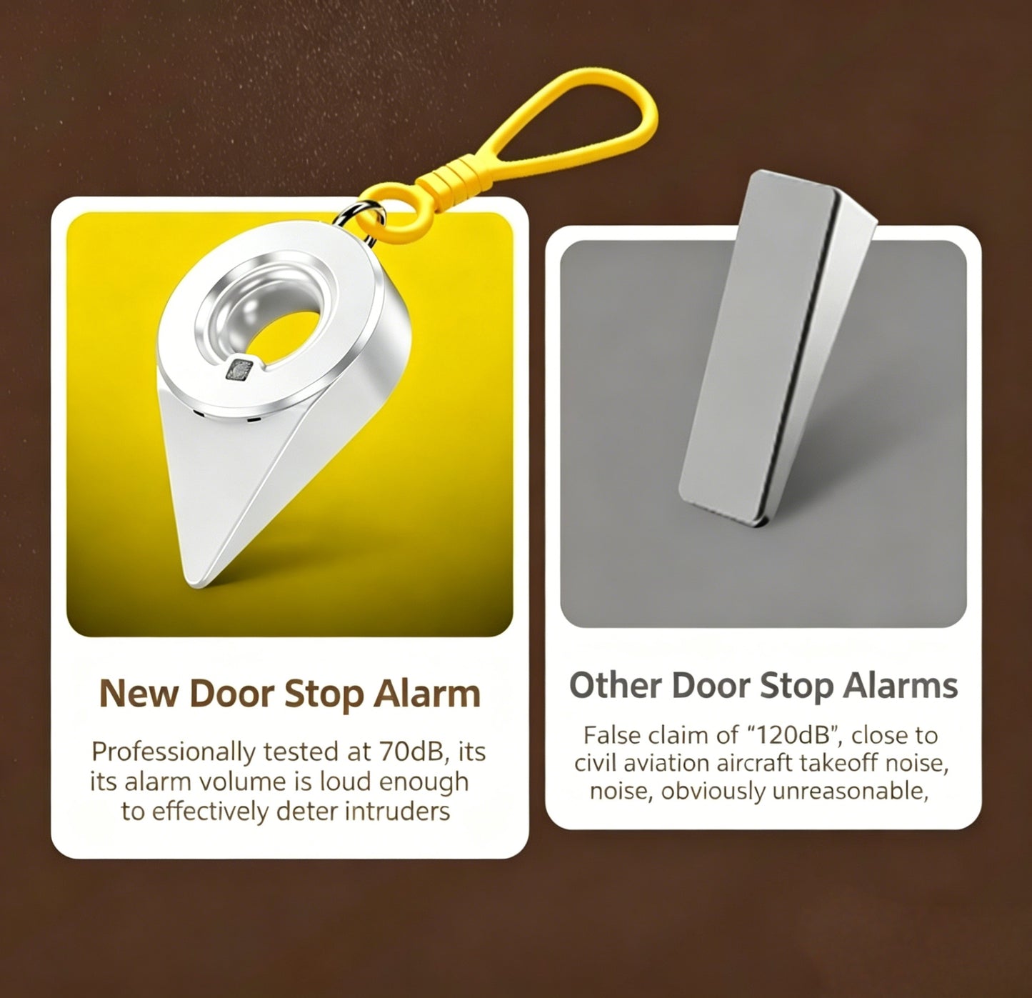 2-in-1 Travel Doorbell & Alarm