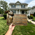 Custom Wooden Signs & Plaques - Personalized 3D Cat Plaque