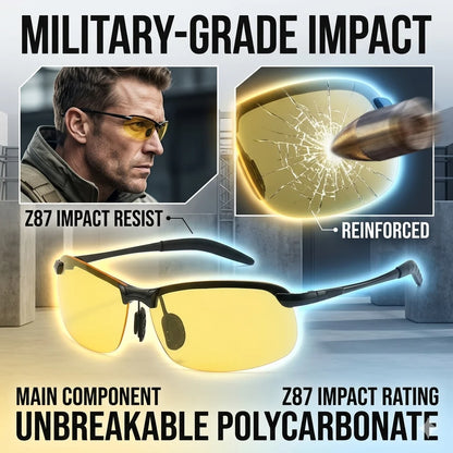 👓Smart Vision Glasses – Anti-Glare UV Protection with Infrared Night Vision