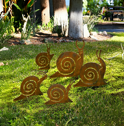 Garden Sculptures - Set of 5