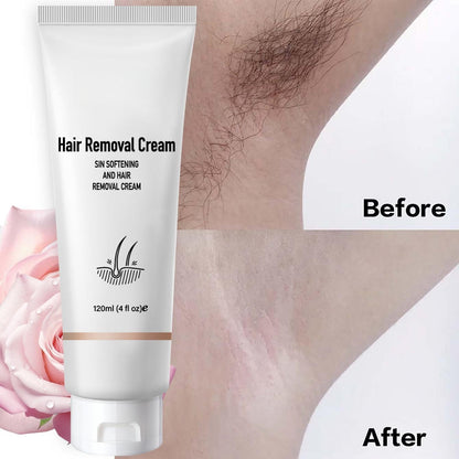 Hair Removal Cream for Men & Women, Gentle Depilatory Gel for Full Body