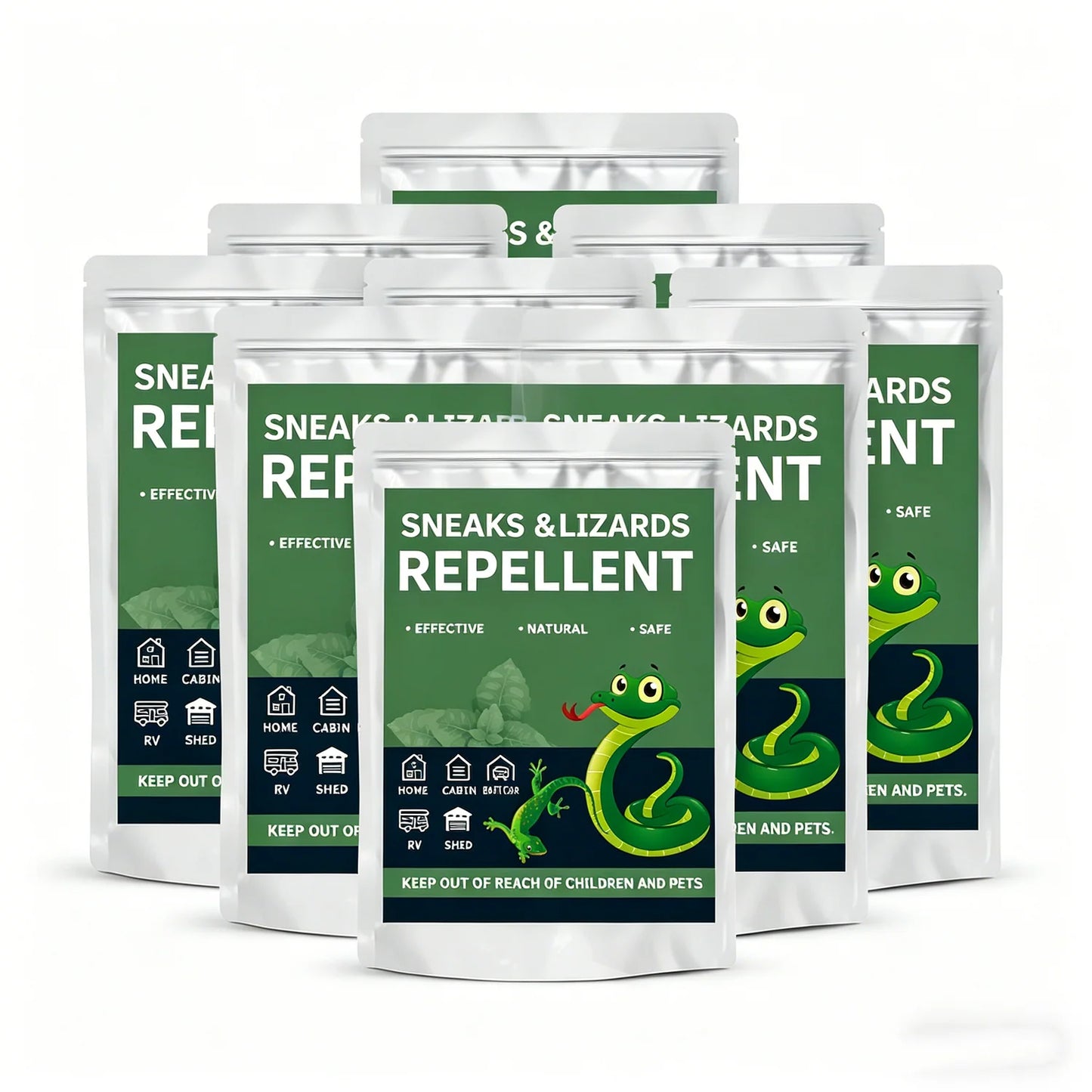 Snakes & Lizards Repellent Pouches
