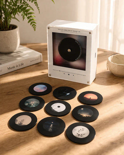 🎵 50% OFF – MagTunes Player Retro Magnetic Vinyl Music Player
