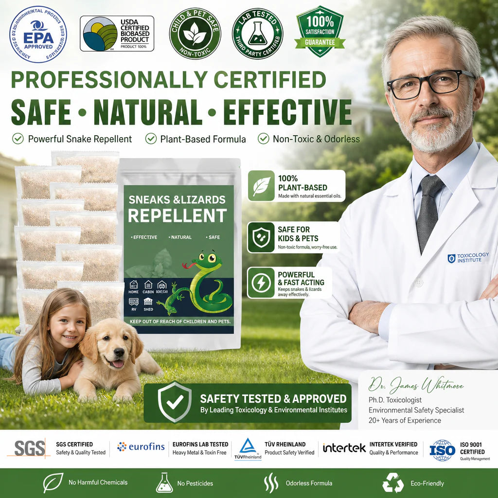 Snakes & Lizards Repellent Pouches