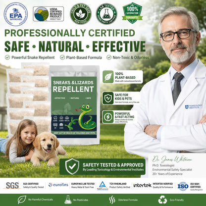 Snakes & Lizards Repellent Pouches