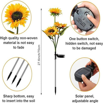 🌻Solar LED Sunflower Garden Lights