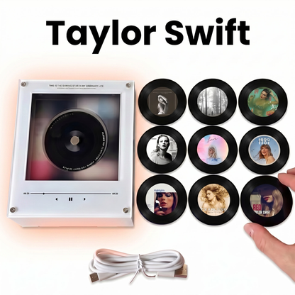 🔥🎵 50% OFF – MagTunes Player Retro Magnetic Vinyl Music Player 🔥
