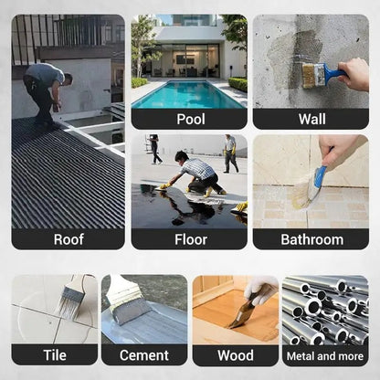 Waterproof Polyurethane Roof and Wall Coating Leak Repair Sealant