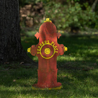 Personalized Dog's Spot Garden Sculpture