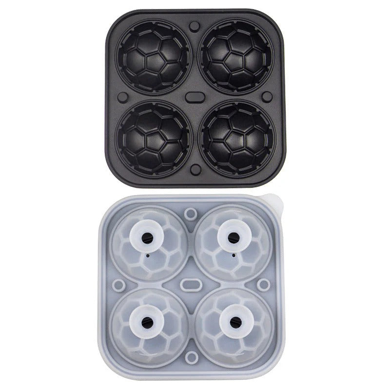 Football Shape Silicone Ice Ball Mold