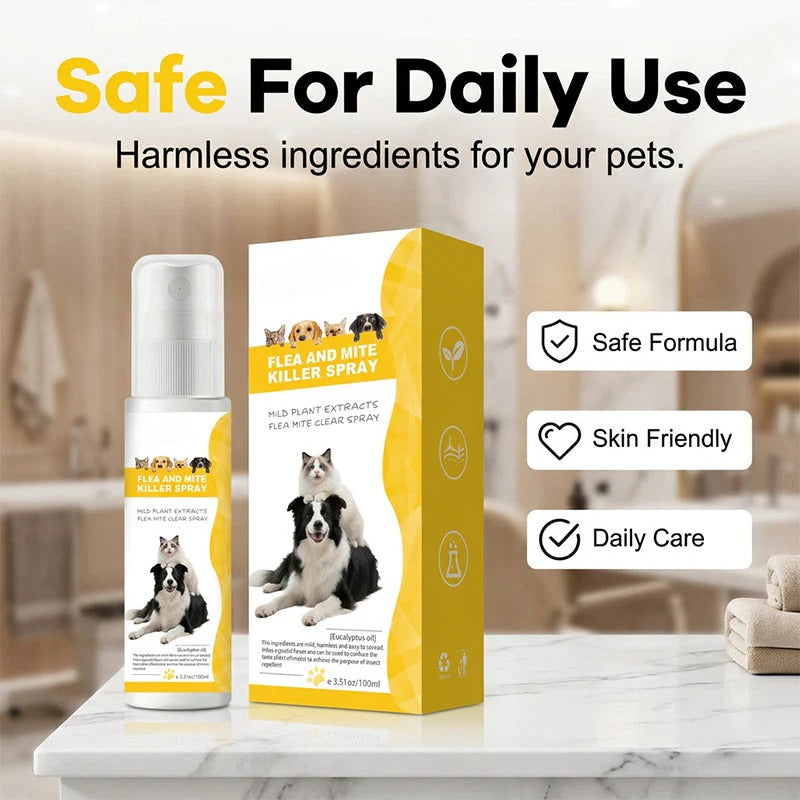 Mild Formula Pest Repellent Spray for Household Pets