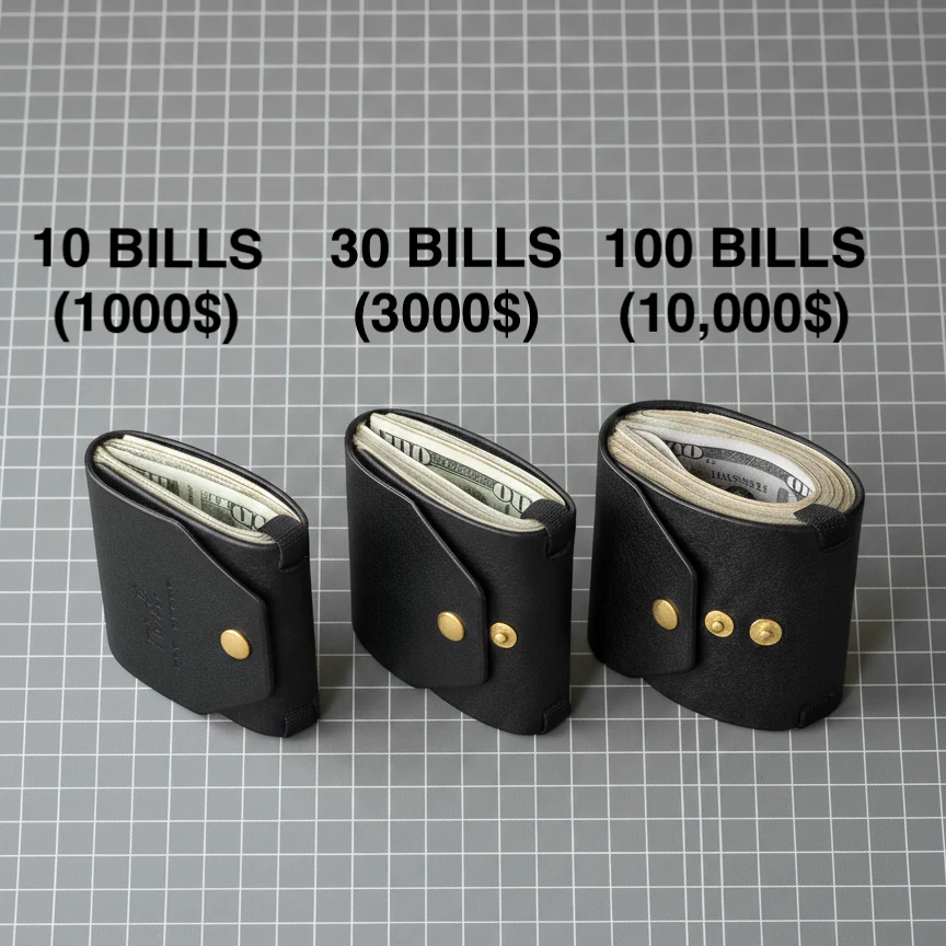 💵 Flash Sale – Ultra-Slim Cash Wallet w/ Quick Access Clip