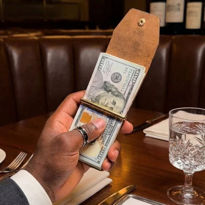 💵 Flash Sale – Ultra-Slim Cash Wallet w/ Quick Access Clip