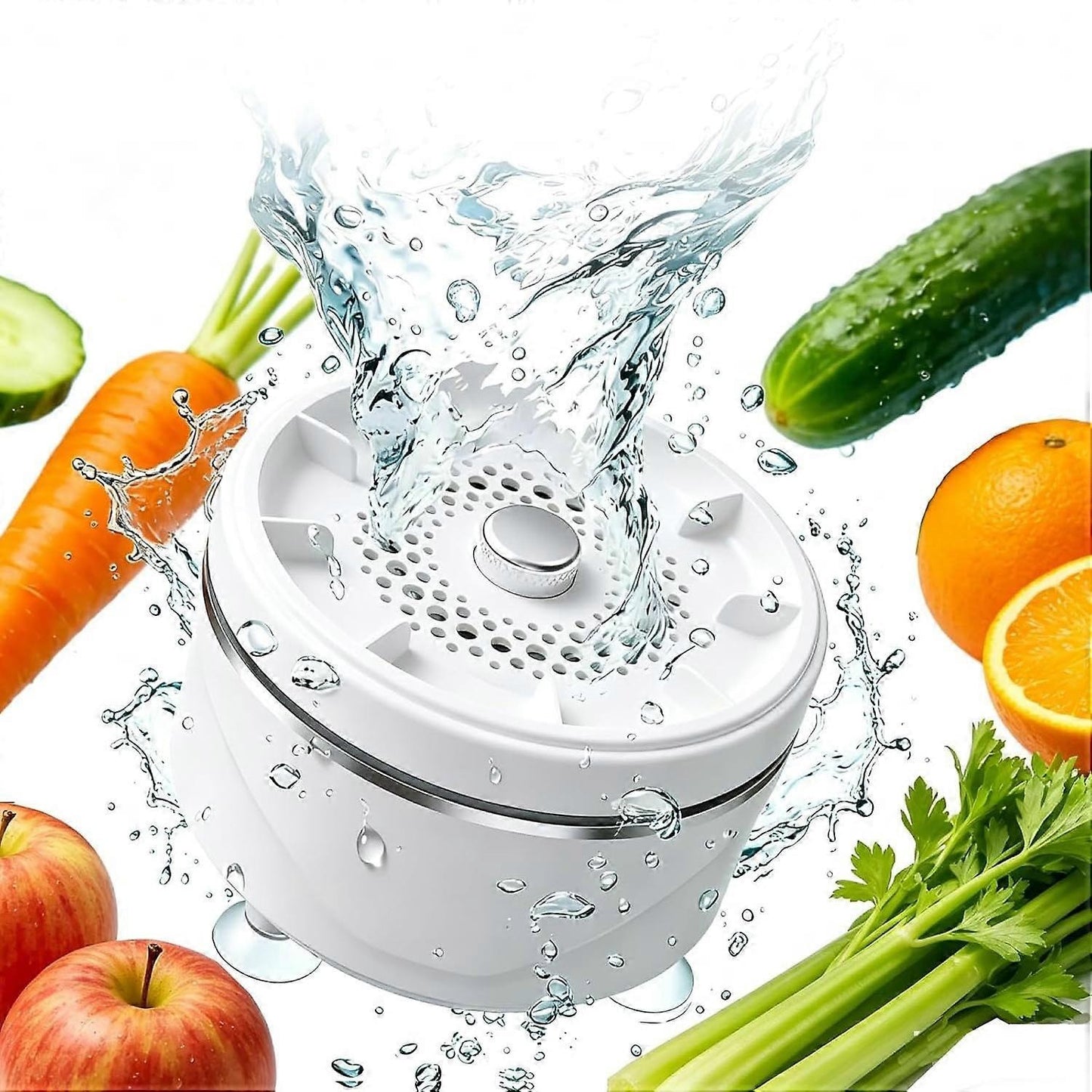 🥬Fruit & Vegetable Washer – Removes Pesticides & Bacteria