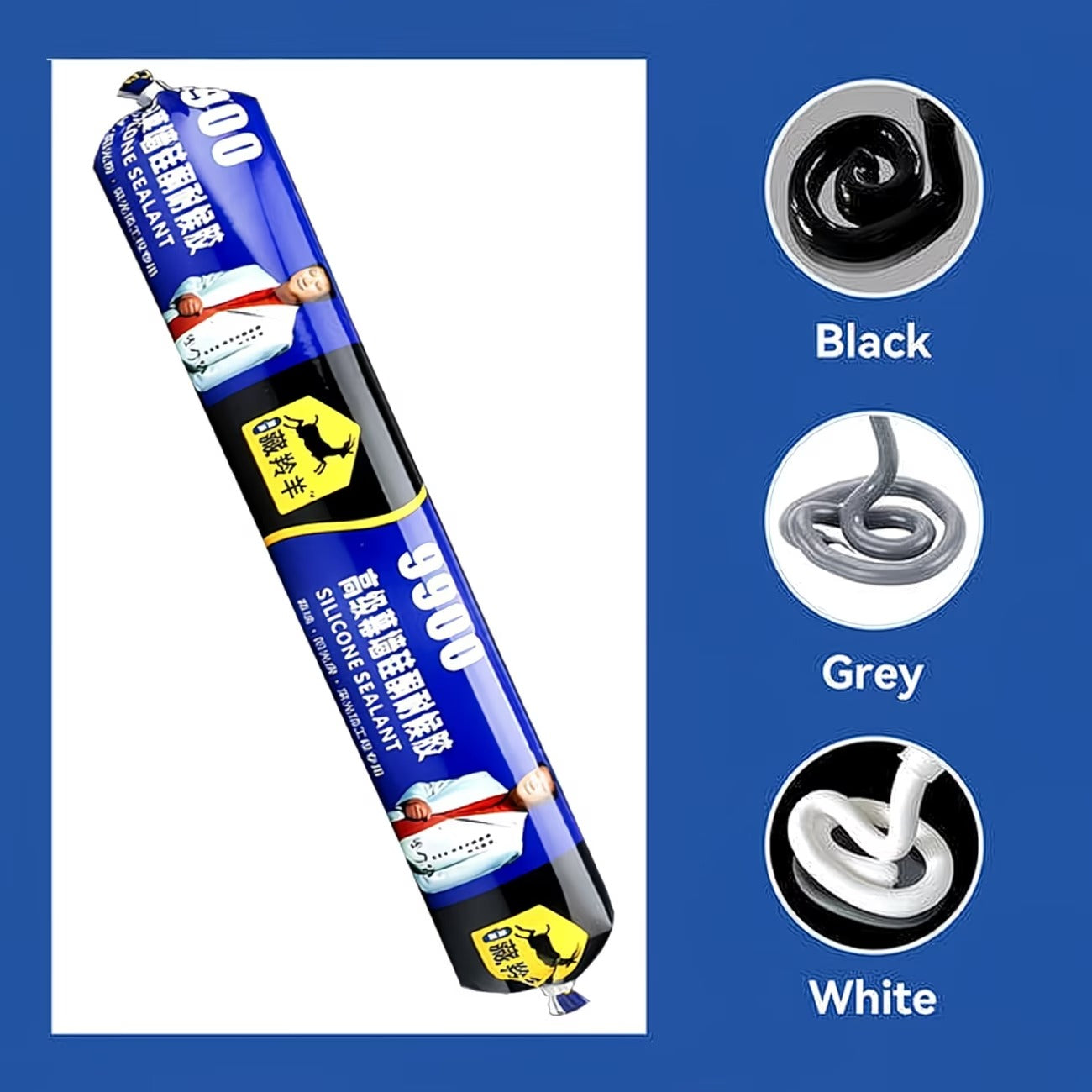 Heat Resistant Waterproof Silicone Sealant for Roof Wall Cracks