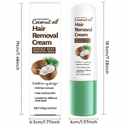 Hair Removal Cream for Smooth Skin - Effective for All Body Parts