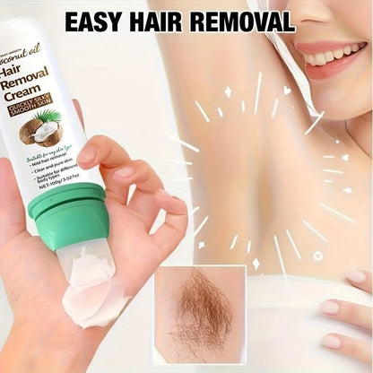 Hair Removal Cream for Smooth Skin - Effective for All Body Parts